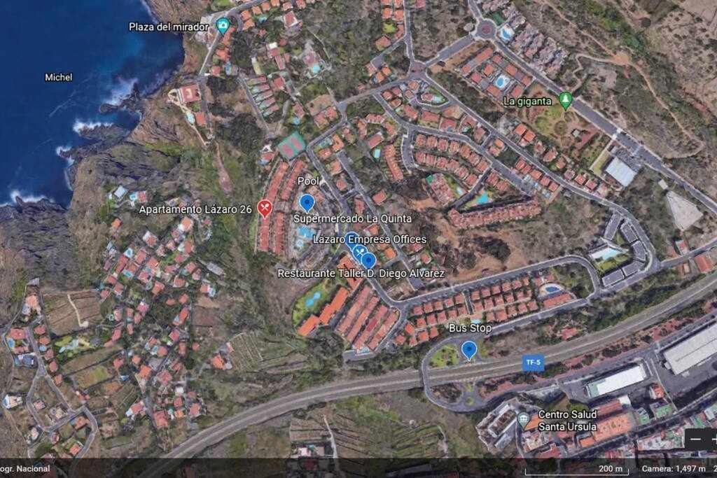 Apartamento Lazaro 26 Terraza Con Vistas Al Mar 圣乌尔苏拉 外观 照片